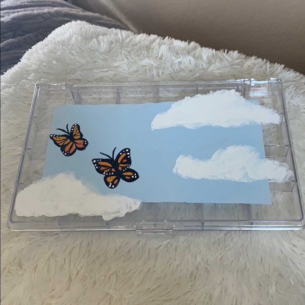 Jewelry Box Butterfly Jewelry Organizer Large Box